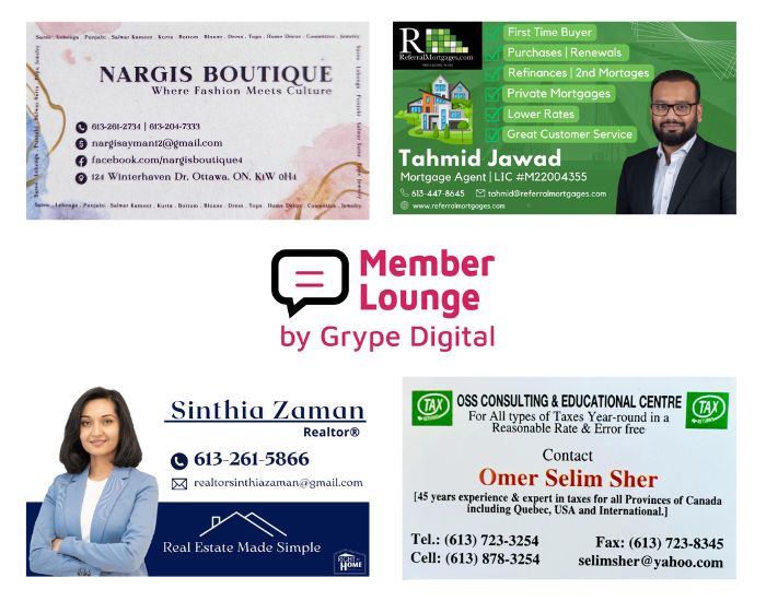 Supporters of the Ottawa Badminton Club Championship 2024